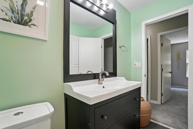6803 Alex Dr, Canal Winchester, OH 43110 - bathroom with vanity and toilet