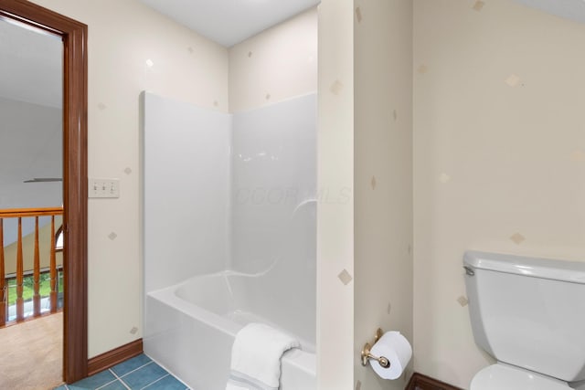 5232 Lola Way, Columbus, OH 43235 - bathroom featuring shower / tub combination and tile patterned flooring