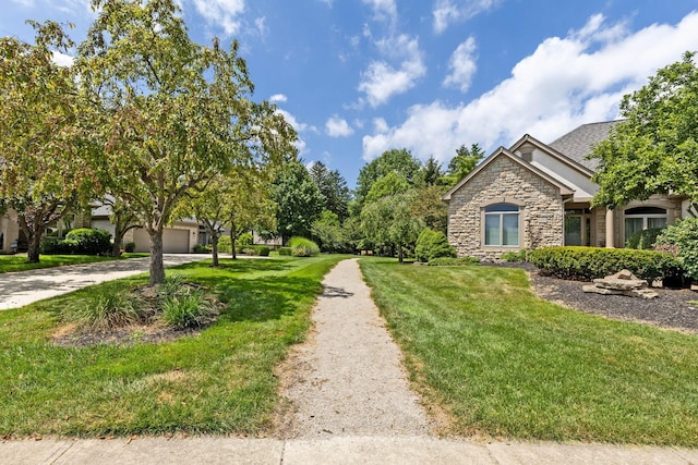 5232 Lola Way, Columbus, OH 43235 - surrounding community with a yard and driveway