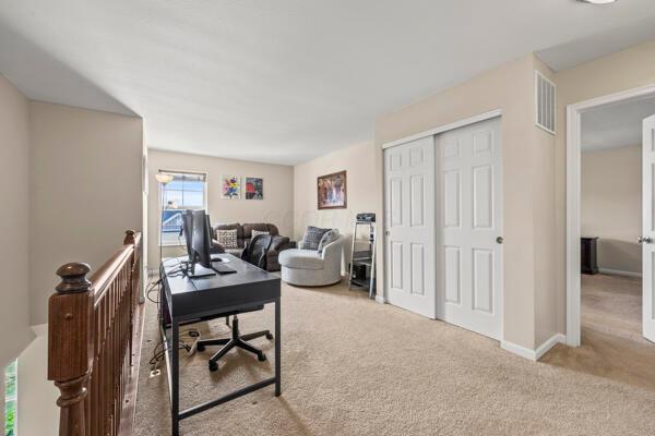 3810 Winding Path Dr, Canal Winchester, OH 43110 - carpeted office featuring baseboards