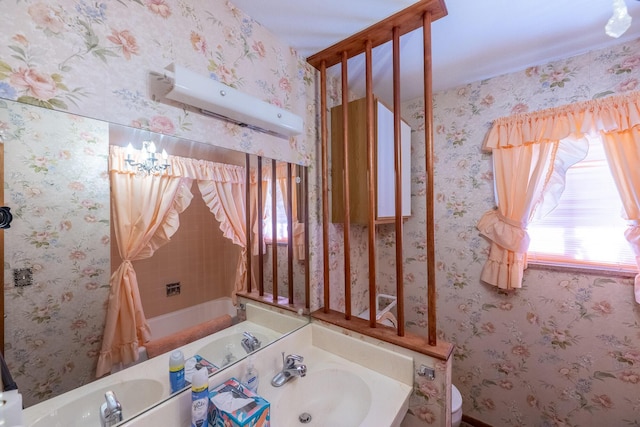 2052 Lorimer Dr NE, Newark, OH 43055 - bathroom with toilet and vanity