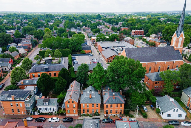 133 E Sycamore St, Columbus, OH 43206 - aerial view of residential area
