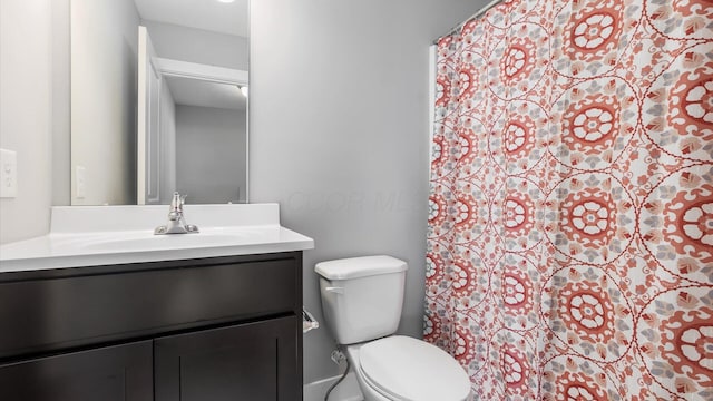 1968 Highbridge St, Newark, OH 43055 - full bathroom featuring vanity and a shower with shower curtain