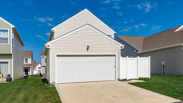 1968 Highbridge St, Newark, OH 43055 - garage featuring concrete driveway