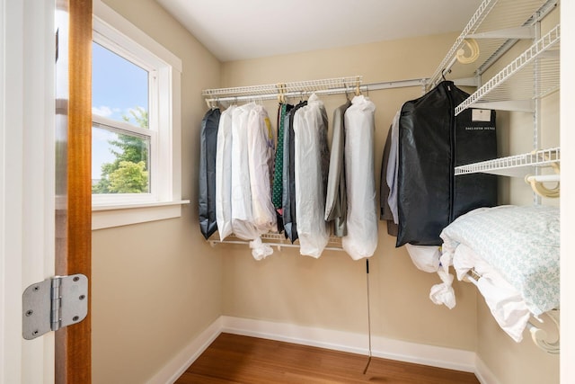 1293 Avondale Ave, Columbus, OH 43212 - walk in closet with wood finished floors