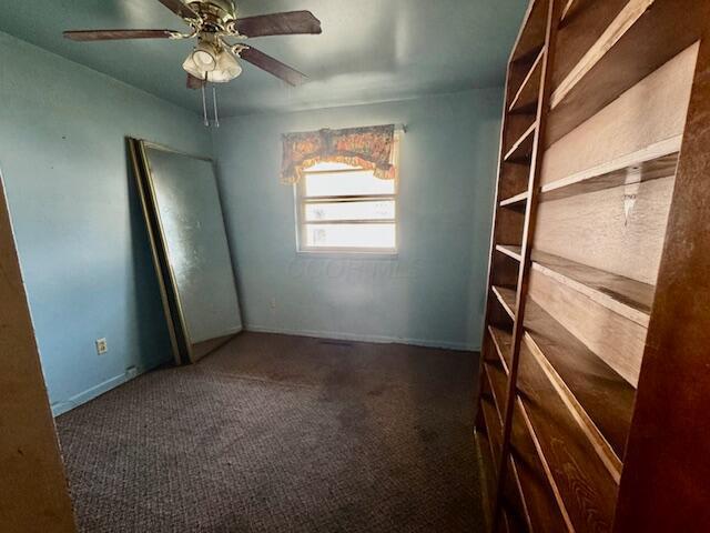 278 Cullman Rd, Columbus, OH 43207 - carpeted spare room with ceiling fan and baseboards