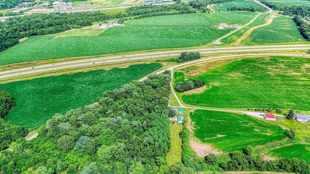 1715 Carroll Southern Rd NW, Carroll, OH 43112 - aerial view of property's location with rural landscape