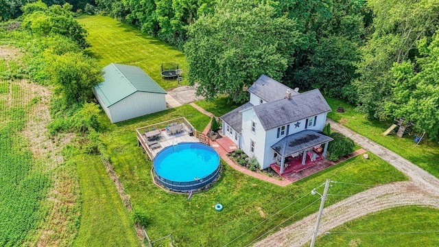 1715 Carroll Southern Rd NW, Carroll, OH 43112 - aerial view of property and surrounding area