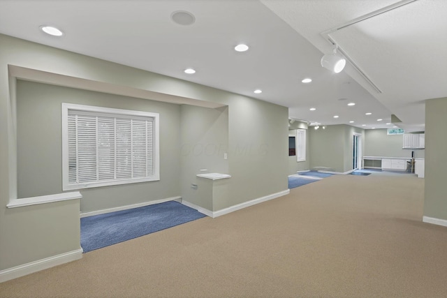 2773 Eleanor Way, Lewis Center, OH 43035 - spare room featuring carpet floors and recessed lighting