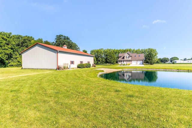 6247 State Route 61, Shelby, OH 44875 - view of grassy yard with a water view