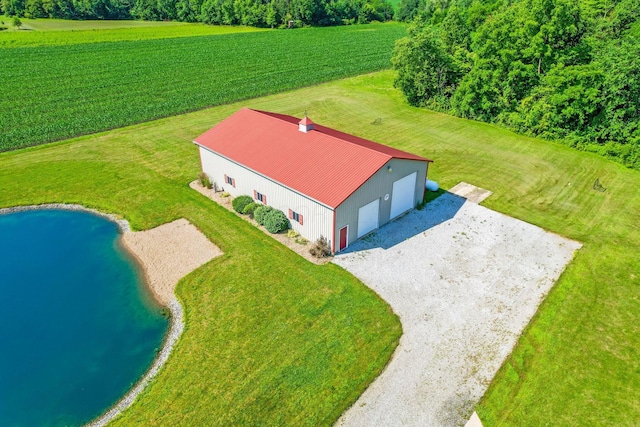 6247 State Route 61, Shelby, OH 44875 - view from above of property featuring a large body of water