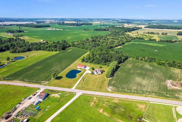 6247 State Route 61, Shelby, OH 44875 - overview of rural landscape featuring farmland