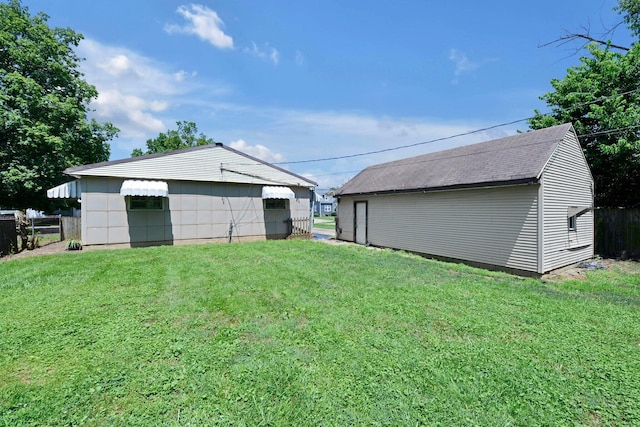 141 Dunmore Rd, Circleville, OH 43113 - view of yard with an outdoor structure