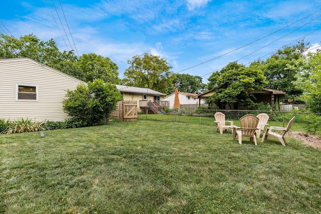5950 Ambleside Dr, Columbus, OH 43229 - view of fenced backyard