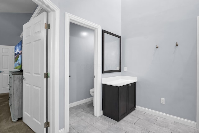 4887 Rays Cir, Dublin, OH 43016 - bathroom with toilet and vanity