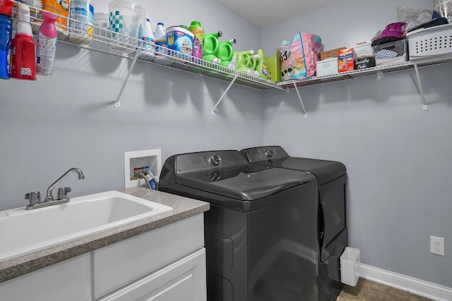 4887 Rays Cir, Dublin, OH 43016 - washroom with washer and dryer and baseboards