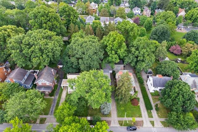 99 E N Broadway St, Columbus, OH 43214 - aerial view of property and surrounding area featuring nearby suburban area