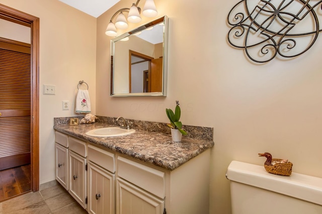 3251 Old Mill Rd NE, Lancaster, OH 43130 - bathroom featuring vanity and tile patterned floors