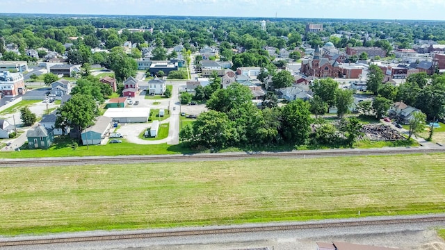 324 Quarry St, Marion, OH 43302 - aerial perspective of suburban area
