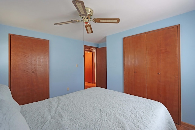5278 Edgeview Rd, Columbus, OH 43207 - bedroom featuring a ceiling fan