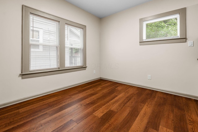 139 S Princeton Ave, Columbus, OH 43222 - spare room with dark wood-type flooring and baseboards