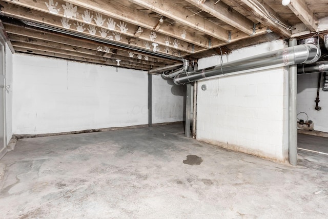 139 S Princeton Ave, Columbus, OH 43222 - view of unfinished below grade area