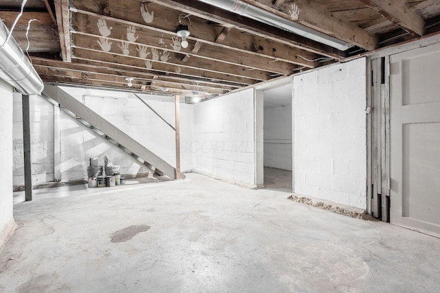 139 S Princeton Ave, Columbus, OH 43222 - view of unfinished below grade area