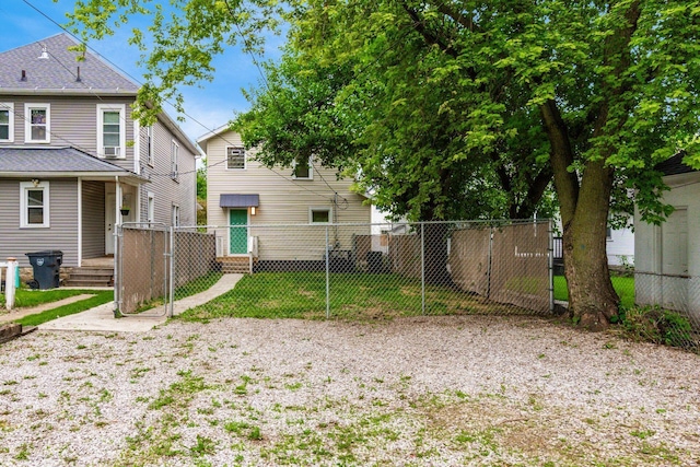 139 S Princeton Ave, Columbus, OH 43222 - back of house featuring a gate