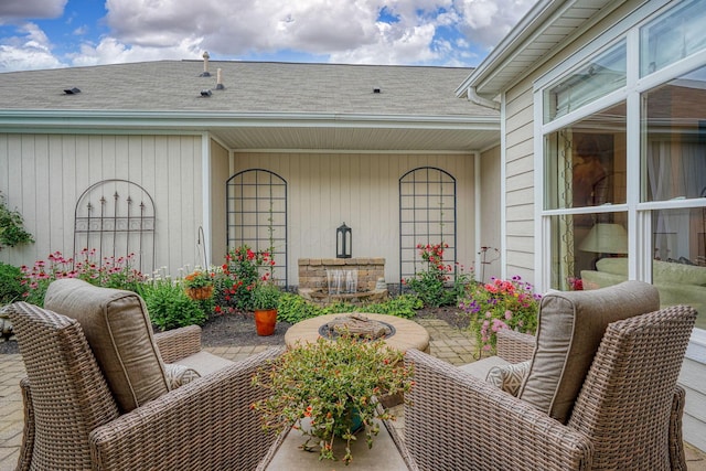 6918 Rothwell St, New Albany, OH 43054 - view of patio
