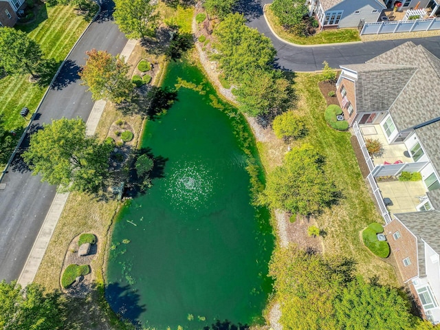 6918 Rothwell St, New Albany, OH 43054 - aerial view of property's location with a large body of water and nearby suburban area