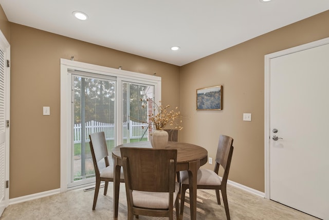 4368 Airendel Ct, Columbus, OH 43220 - dining space featuring recessed lighting