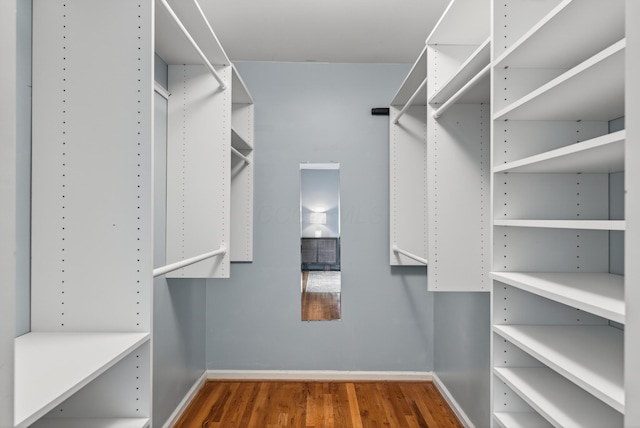 4368 Airendel Ct, Columbus, OH 43220 - walk in closet featuring wood finished floors