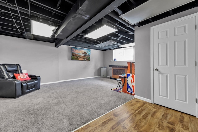 1293 Gresham Rd, Columbus, OH 43204 - playroom featuring baseboards and wood finished floors