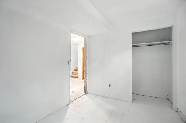 31 S Wheatland Ave, Columbus, OH 43204 - unfurnished bedroom featuring a closet