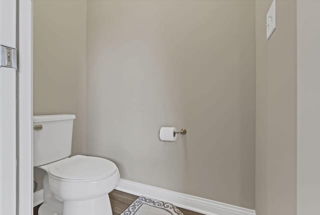 7250 Konold Ct, Canal Winchester, OH 43110 - bathroom with baseboards and wood finished floors