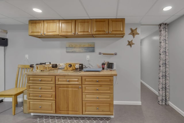 7250 Konold Ct, Canal Winchester, OH 43110 - bar featuring a drop ceiling and recessed lighting