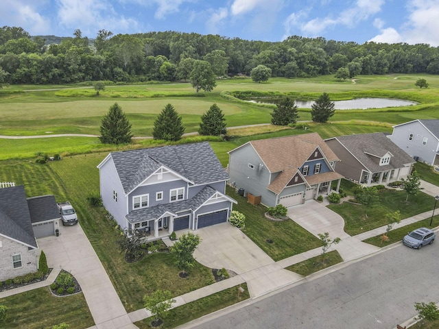 7250 Konold Ct, Canal Winchester, OH 43110 - bird's eye view of a large body of water and a golf club