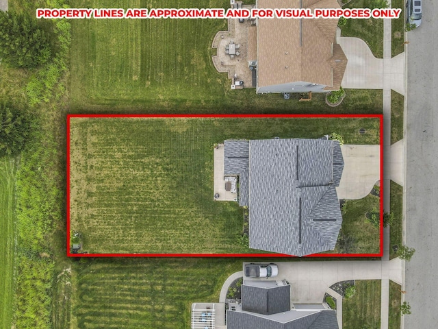 7250 Konold Ct, Canal Winchester, OH 43110 - aerial overview of property's location with property boundaries highlighted