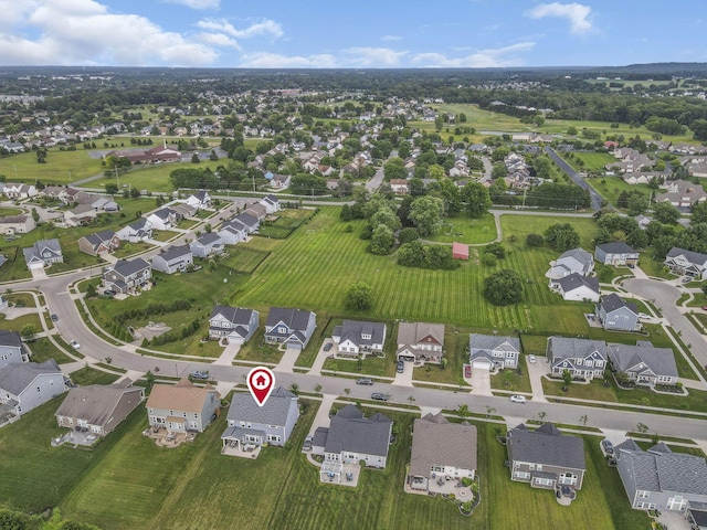 7250 Konold Ct, Canal Winchester, OH 43110 - aerial overview of property's location featuring nearby suburban area