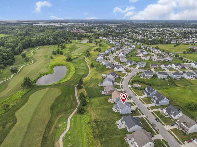 7250 Konold Ct, Canal Winchester, OH 43110 - aerial overview of property's location featuring nearby suburban area and a nearby body of water