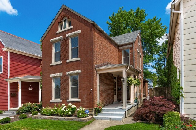 482 E Whittier St, Columbus, OH 43206 - view of front of house featuring brick siding