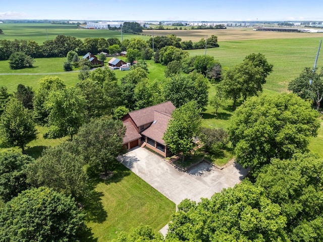 1178 London Rd, West Jefferson, OH 43162 - aerial view of sparsely populated area