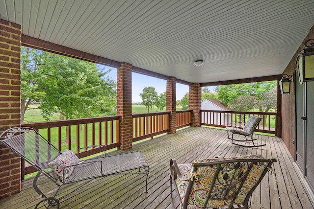 1178 London Rd, West Jefferson, OH 43162 - view of deck