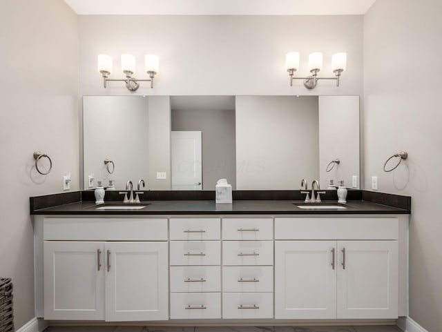 5285 Highpointe Lakes Dr Unit 201, Westerville, OH 43081 - bathroom with double vanity