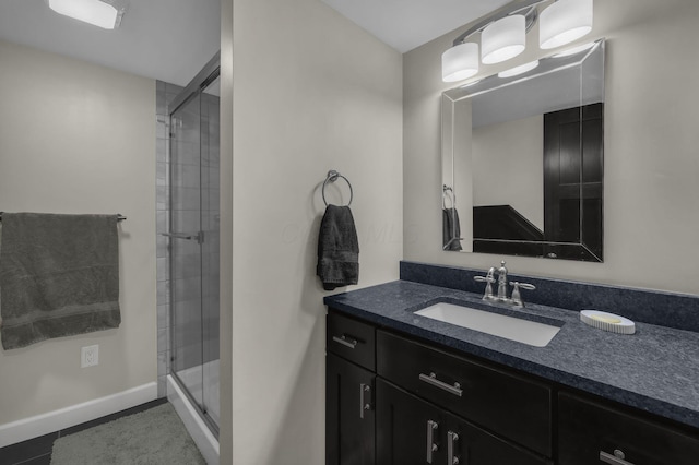 2579 Wickliffe Rd, Columbus, OH 43221 - bathroom with a shower stall and vanity