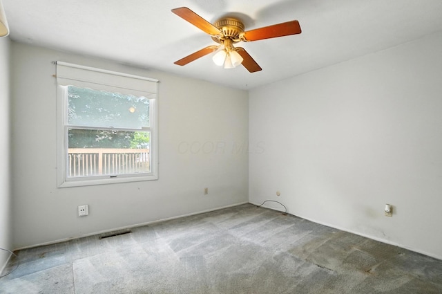 4143 Jonquil St, Columbus, OH 43224 - spare room featuring carpet and ceiling fan