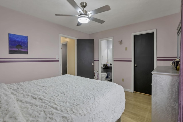 5276 Marci Way, Columbus, OH 43228 - bedroom with light wood-type flooring and a ceiling fan