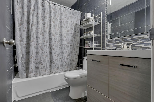 5276 Marci Way, Columbus, OH 43228 - full bathroom with vanity and shower / bath combo with shower curtain