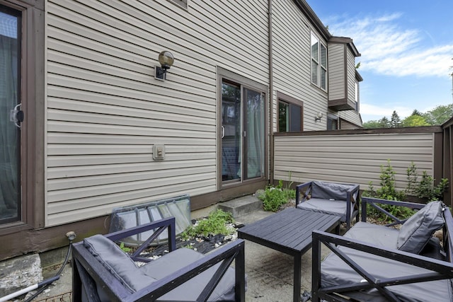 5276 Marci Way, Columbus, OH 43228 - view of patio / terrace featuring outdoor lounge area