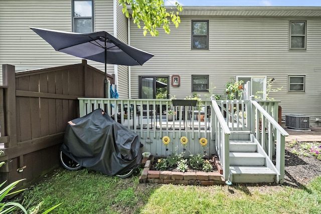 8194 Baltimore Ave Unit 6E, Westerville, OH 43081 - rear view of property with a deck